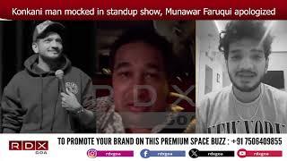 Konkani man mocked in standup show Munawar Faruqui apologized