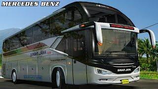 SHARE MOD SINAR JAYA AVANTE MERCEDES BENZ PALING DETAIL  MOD BUSSID TERBARU