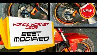 Honda Hornet 160r Best Modification - Best Modified Rim design for Bike - Hornet 160r Stickering