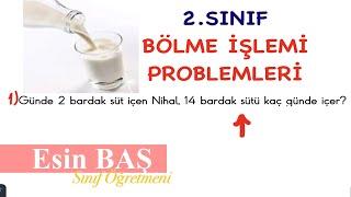 2.Sınıf Matematik Bölme İşlemi Problemleri Detaylı Anlatım