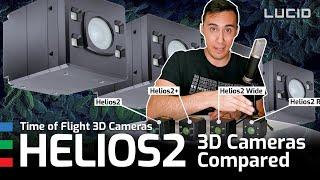 3D Time-of-Flight ToF Cameras Helios2 3D Cameras Compared