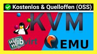 QEMUKVM & Libvirt für Einsteiger So richtest du deine erste virtuelle Maschine VM ein