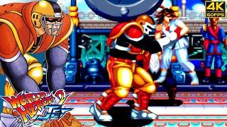 World Heroes 2 Jet - Johnny Maximum Arcade  1994 4K 60FPS