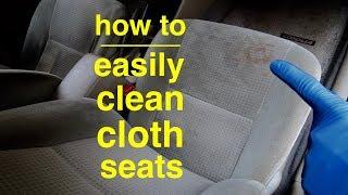 Easiest way to  ● Clean Cloth Car Seats for Zero Dollars 