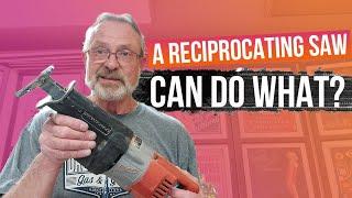 A Reciprocating Saw Can Do WHAT?  Is This The Most EVOLVED POWER TOOL EVER MANUFACTURED?