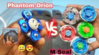 Phantom Orion BD vs M Seal Metal Beyblades Battle   In Hindi