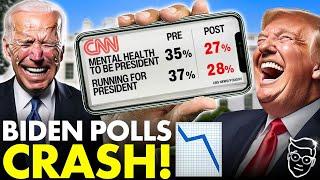 CNN Has On-Air PANIC ATTACK Reading Biden Polls After Debate LIVE  ‘Never Seen Numbers THIS BAD