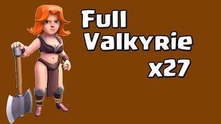 Train FullMax 27 Valkyrie instantly with just 1 Gem without spend Dark ElixirMUST WATCH