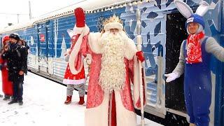 Дед Мороз из Великого Устюга приехал в Москву