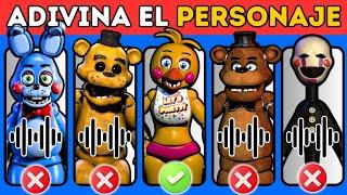 Adivina El Personaje De Five Nights At FreddyParte 2 FNAF Quiz FreddyFoxyChicaBonnieLefty