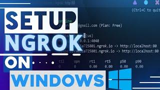 NGROK SETUP WINDOWS INSTALL AND USE NGROK ON WINDOWS  Make your Localhost Available for All