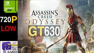 Assassins Creed Odyssey  GT 630 2GB  i5 4460  16GB RAM  Benchmark