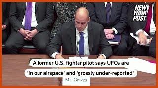 UFO sightings routine Ex-Navy pilot Ryan Graves