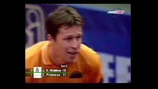 Zoran Primorac vs Jan-Ove Waldner European Champions League