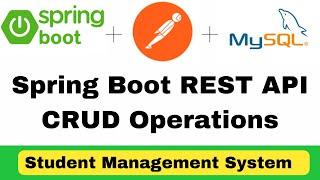 SpringBoot REST API CRUD Operations using Spring Data JPA  Postman  MySql #springboottutorial