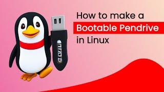How to create a Bootable Pendrive in Linux  Create bootable usb in 2 minutes  NH Soft