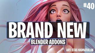 Brand New Blender Addons You Probably Missed #40