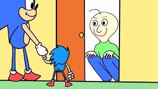 BALDIS BASICS ANIMATION  Sonic in the Game