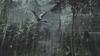 Unreal Engine 5 - Raining in Jungle