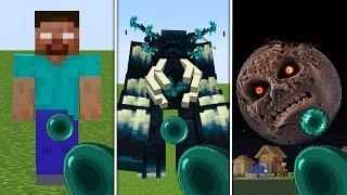 Whats inside all scary mobs and bosses in Minecraft?