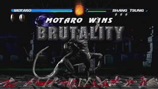 MORTAL KOMBAT PROJECT KROSSOVERS EDITION - MOTARO BRUTALITY