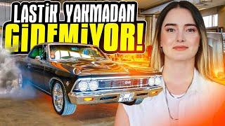 8200cc 510 Beygir 1966 Chevelle SS İle Limitleri Zorladık 