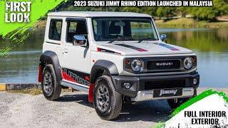 2023 Suzuki Jimny Rhino Edition Launched In Malaysia - 30 Units - Full Interior Exterior