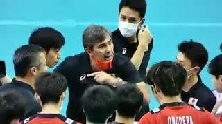 JAPAN vs  IRAN  21st ASIAN MENS VOLLEYBALL CHAMPIONSHIP 2021-9-19 FINAL  - 1st set