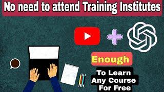 Learn Any Course for FREE Using YouTube + ChatGPT  @byluckysir