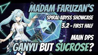 Main DPS C4 Faruzan Showcase - Spiral Abyss 3.23.3 First Half - Ganyu but Sucrose.