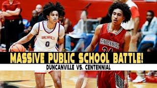 MASSIVE public school battle Jared McCain and Centennial vs. Anthony Black and Duncanville