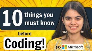 Watch this before you start Coding  10 Tips for Coders