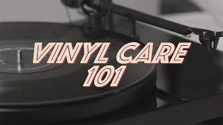 Vinyl Care 101 - How to Clean Your Records Handle and Store Them