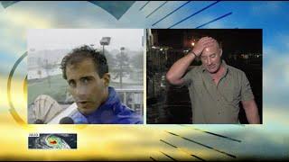 Jim Cantore Then and Now