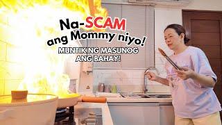 Home Vlog Nabudol ang Mommy nyo at muntik pa tayo masunugan