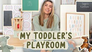 Toddler PLAYROOM TOUR  Toys Storage Hacks and Solutions that Will Help EVERY MOM