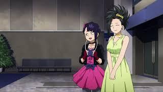 Momo Yaoyorozu uraraka and Jirou looks amazing dub My hero academia