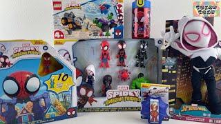 Marvel Spidey and His Amazing Friends Collection Unboxing Review  Spidey Surprise Figure Collection