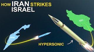 How Irans Ballistic Missiles Strike Israel ? #israel #iran #lebanon