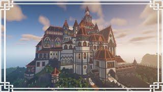 Logoth Castle  Minecraft Timelapse  Gothic Castle