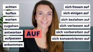 WICHTIGE VERBEN + PRÄPOSITION AUF  Deutsch für Fortgeschrittene B2 C1 C2  Übungen