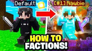 HOW TO PLAY FACTIONS AS A *SOLO* WITH NO RANK  Minecraft Factions  Complex Factions 8