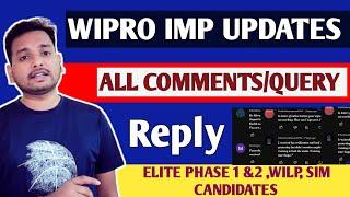 Wipro All Imp Updates  All Doubts Cleared  Onboarding Joining  Interview ResultsRejection Mail