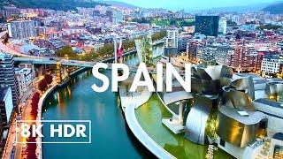 Spain  in 8K ULTRA HD HDR 60 FPS Video by Drone