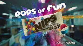 Nips White Chocolate Toss 15s TVC 2018-2019