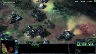 Starcraft 1 на движке Starcraft 2 - Mass Recall. Терраны 06 Норад II ветеран