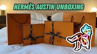 Hermès Austin Unboxing  Shopping as a Tourist at Hermès