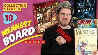 10 Meanest Board Games Ever Made  Collection Starter