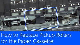 AM-C400550 - How to Replace Paper Feed Roller for Cassette