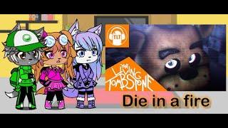 Paw Patrol react to Die In A Fire FNAF 3 song